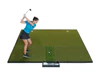 Are able to have a golf hole dead center of the mat, not in the corners!