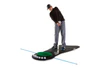 Can this mat be configured for a left-handed golfer?