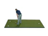 how much does a 6x12' mat weigh?  Can the mat be attached to a plywood base and be tilted up against a wall?