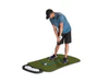 Is the 5 x 3 Hourglass Golf Mat easy on my joints?  Could I hit 300 balls a week and be fine?